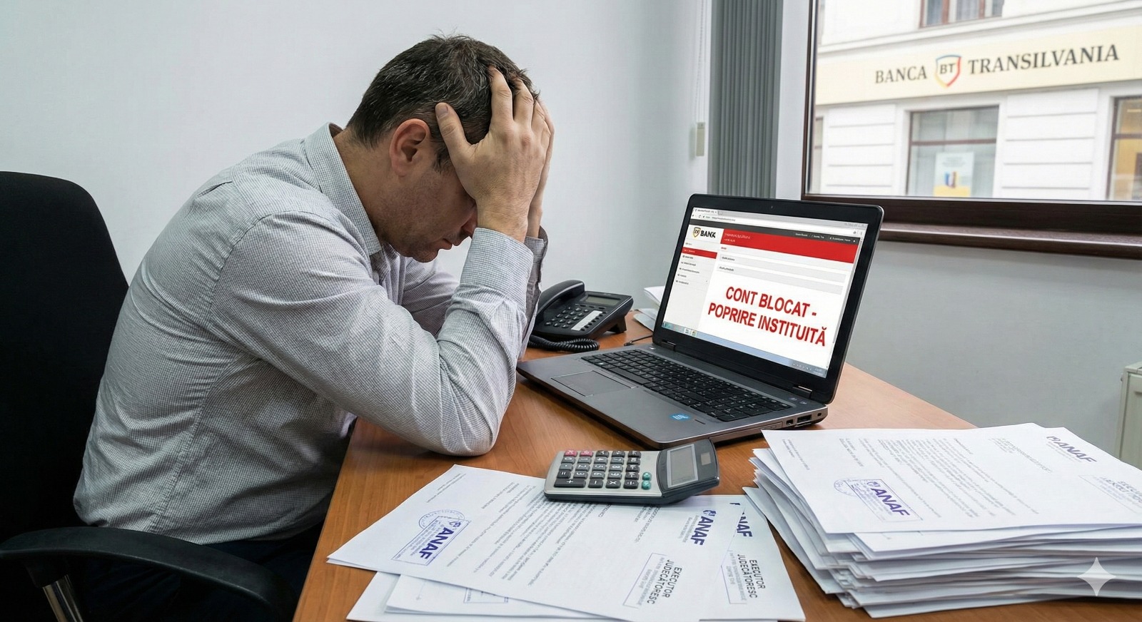 Poprire cont firmă Oradea – cum îți afectează afacerea și ce decizii trebuie luate rapid